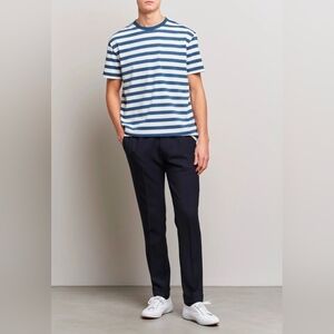 $75 Polo Ralph Lauren Mens Brushed Spa Jersey Striped Crew Neck T-Shirt